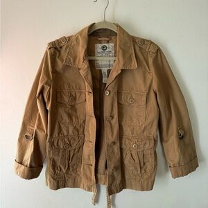 lucky brand brown military style
